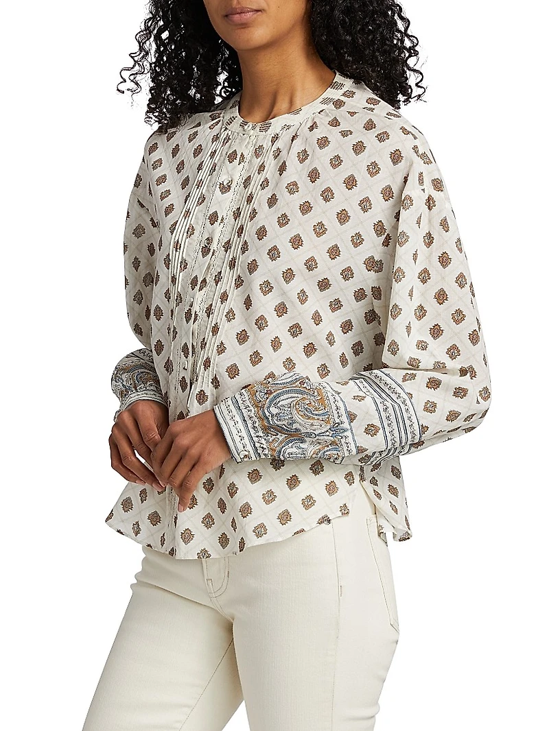 Lollie Printed Blouse