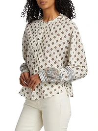 Lollie Printed Blouse