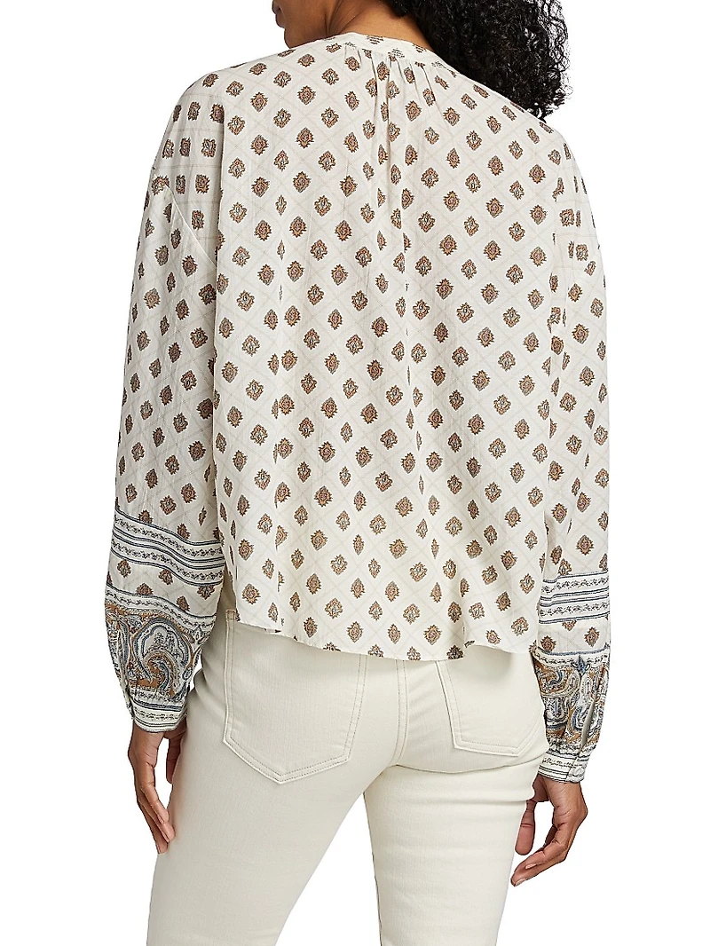 Lollie Printed Blouse