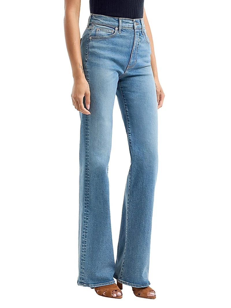 Crosbie High-Rise Flare Jeans