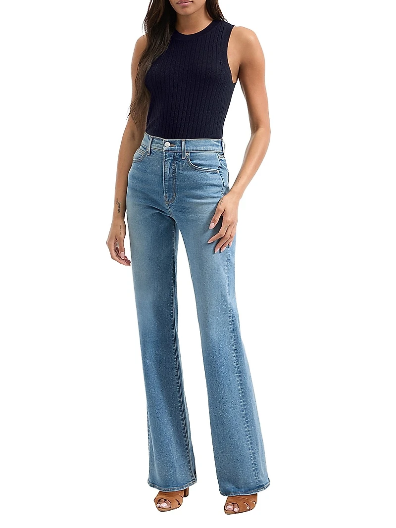 Crosbie High-Rise Flare Jeans