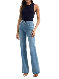 Crosbie High-Rise Flare Jeans