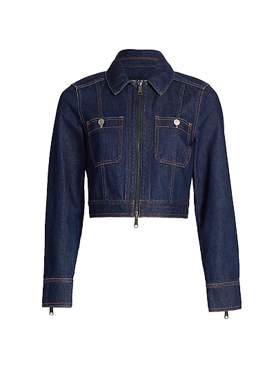 Patty Fitted Denim Jacket