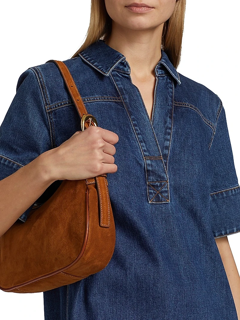 Felice Cotton Denim Minidress