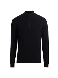 COLLECTION Cashmere Quarter-Zip Sweater
