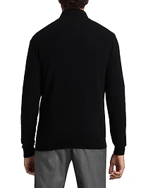 COLLECTION Cashmere Quarter-Zip Sweater