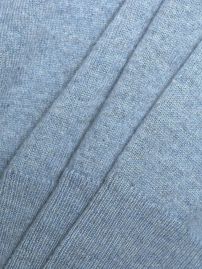 COLLECTION Cashmere Long-Sleeve Polo Sweater