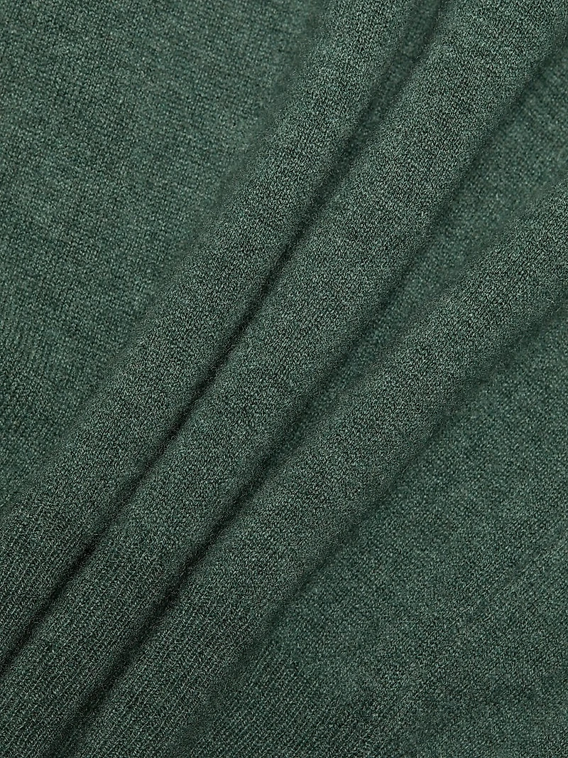 COLLECTION Cashmere Long-Sleeve Polo Sweater