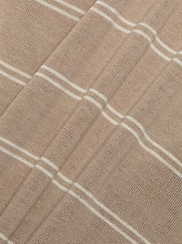 Striped Cotton-Silk Polo Shirt