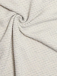COLLECTION Dash Bicolor Cotton-Silk Crewneck Sweater