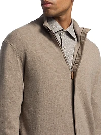 COLLECTION Basic Cashmere Full-Zip Cardigan