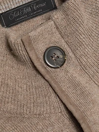 COLLECTION Basic Cashmere Full-Zip Cardigan