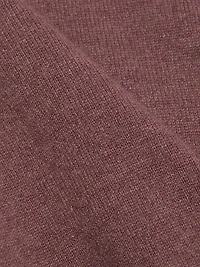 Cashmere Johnny Collar Polo Sweater