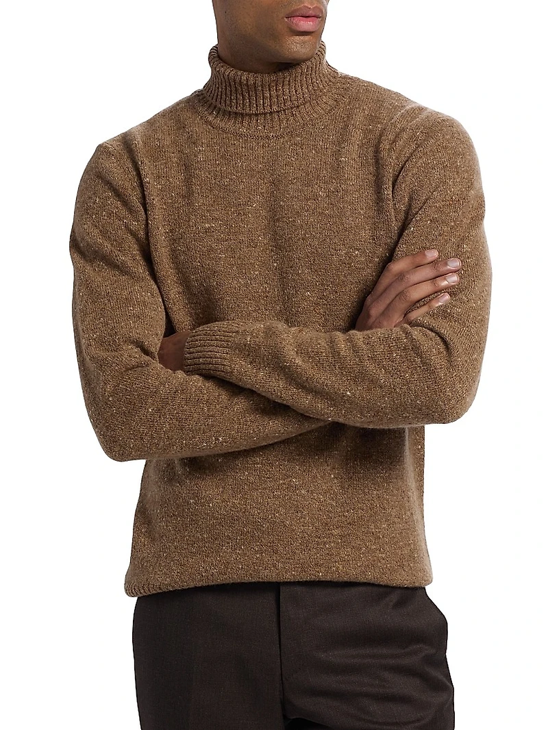 Donegal Turtleneck Sweater