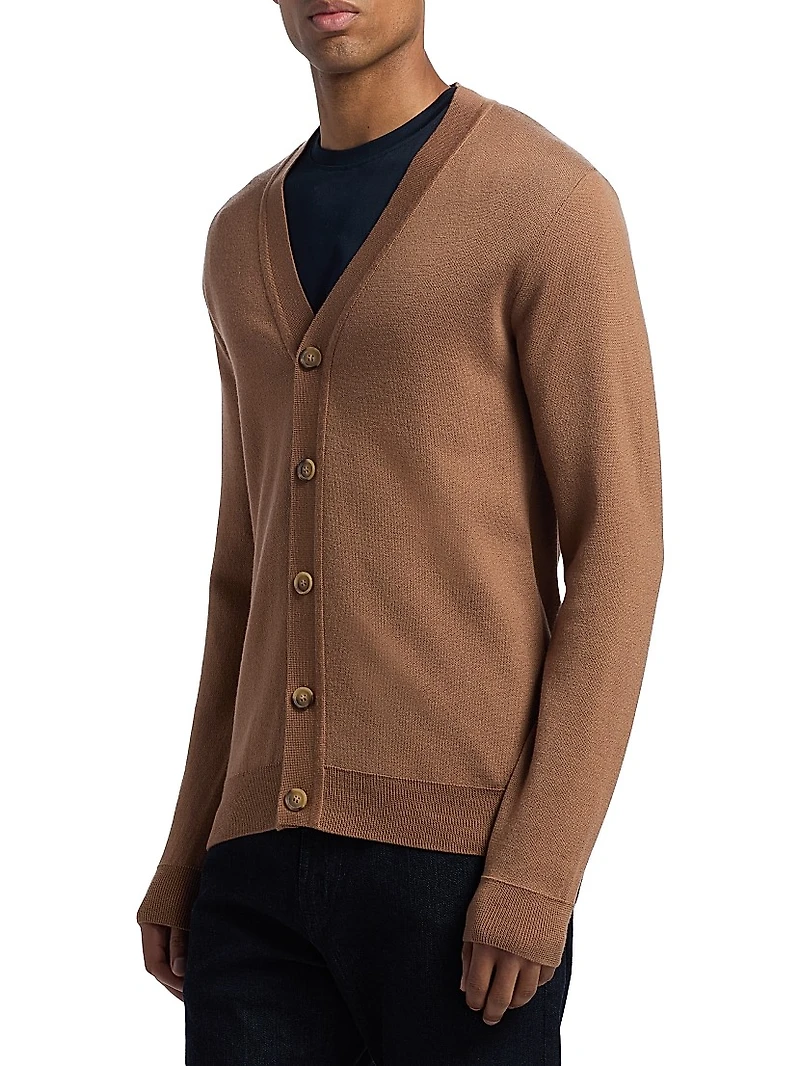 Wool Knit Cardigan