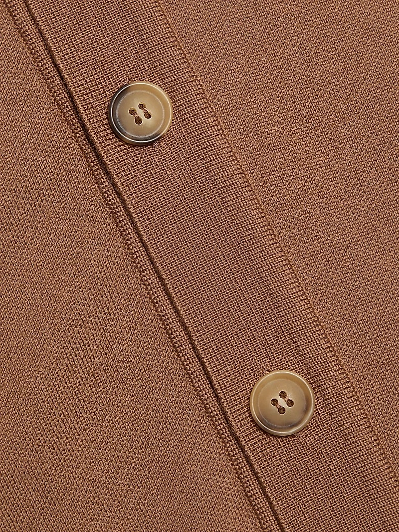 Wool Knit Cardigan