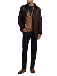 Wool Knit Cardigan