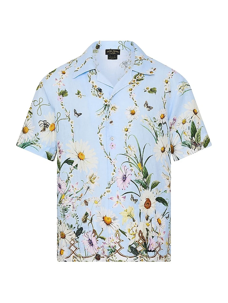 Floral Freefall Cabana Shirt