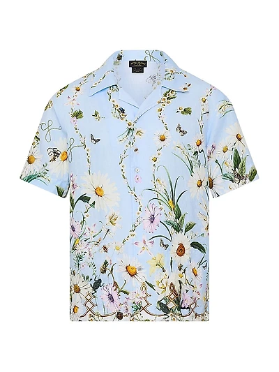 Floral Freefall Cabana Shirt