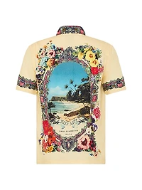 Bathing Bombshell Camp Collar Shirt