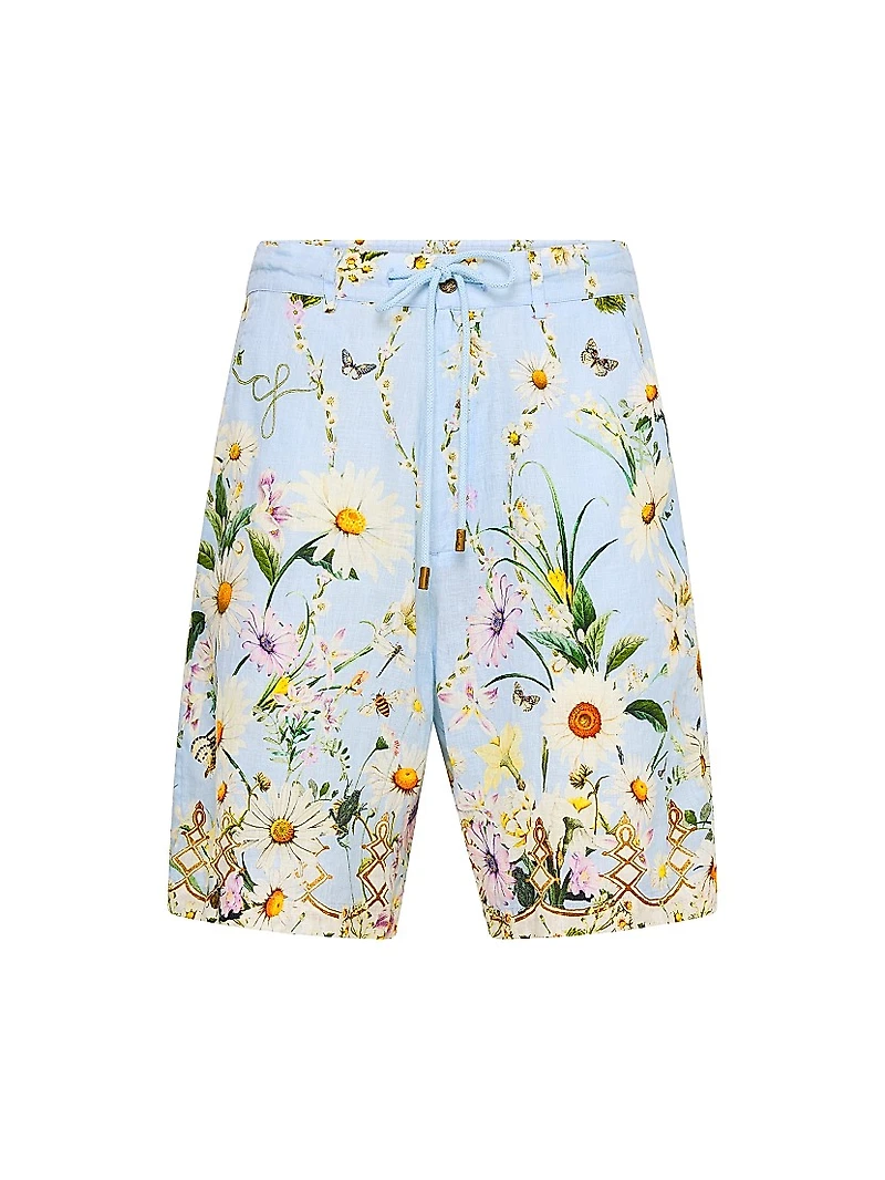 Floral Freefall Walk Shorts