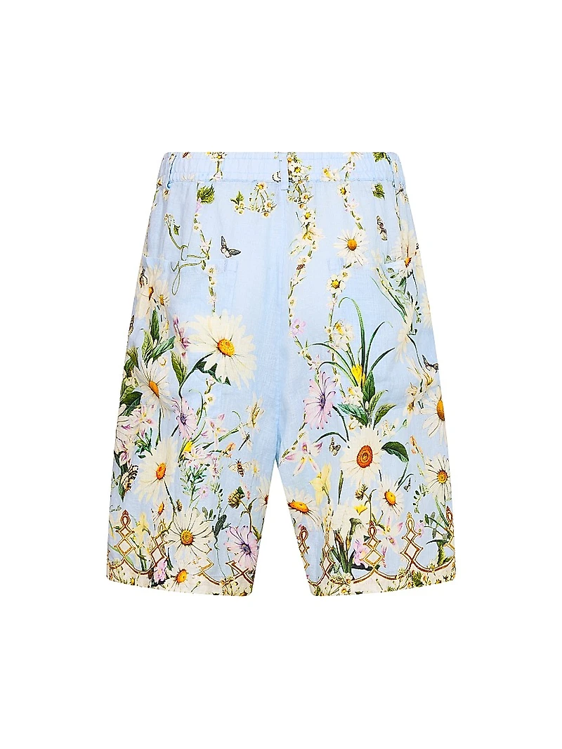Floral Freefall Walk Shorts