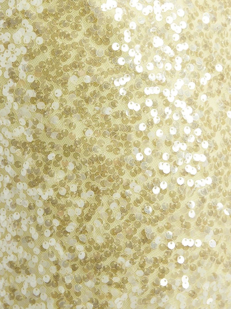 Shimmer Sequin Miniskirt