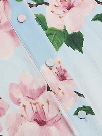 Ombrê Cherry Blossom Jersey Dress