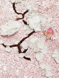 Cherry Blossom Sequined Minidress