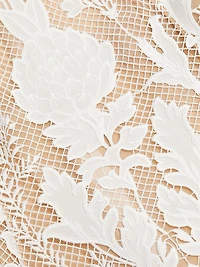 Artichoke Guipure Lace Minidress