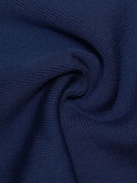 Rib-Knit Silk Scoopneck Tank