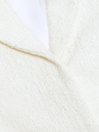 Embroidered Tweed Belted Jacket