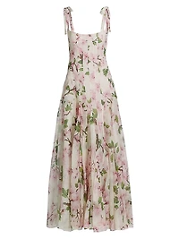 Cherry Blossom Organza Gown