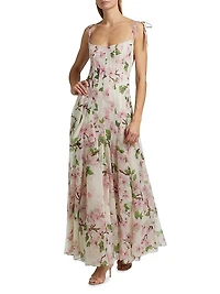 Cherry Blossom Organza Gown