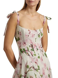 Cherry Blossom Organza Gown