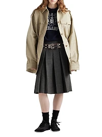 Wool and Cashmere Intarsia Sweater