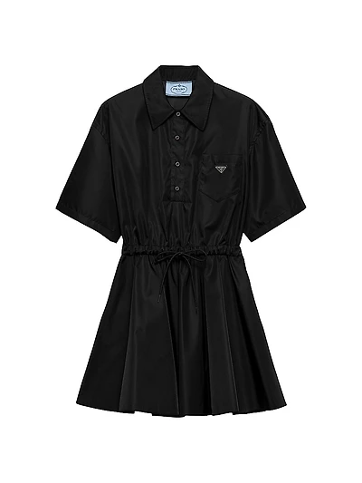 Short-sleeved Re-Nylon Dress