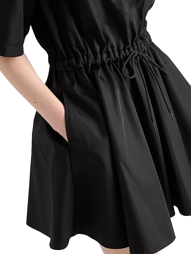 Short-sleeved Re-Nylon Dress