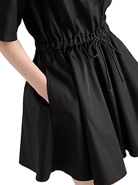 Short-sleeved Re-Nylon Dress