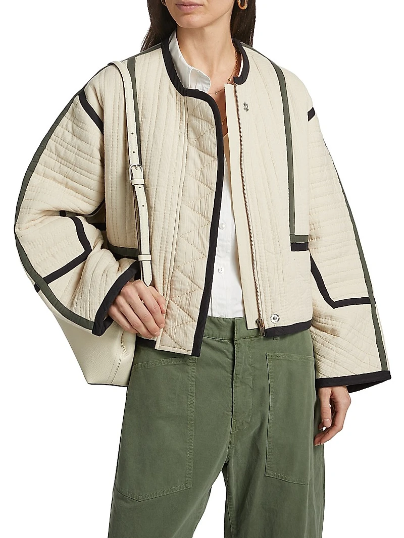 Quilted Taped Jacket