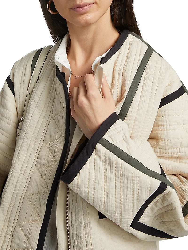 Quilted Taped Jacket