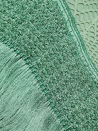 Samba Fringed Bishop-Sleeve Minidress