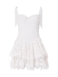 Rythmic Lace Minidress