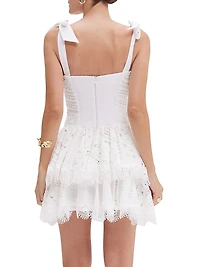 Rythmic Lace Minidress
