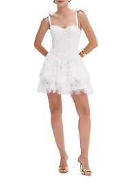 Rythmic Lace Minidress