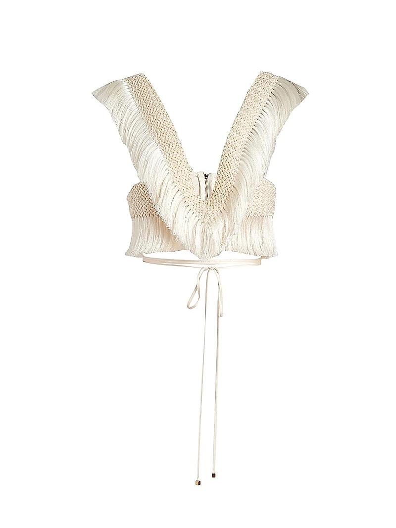 Samba Fringe Crop Top