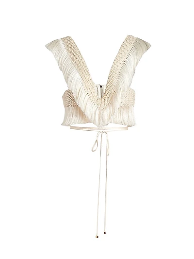 Samba Fringe Crop Top