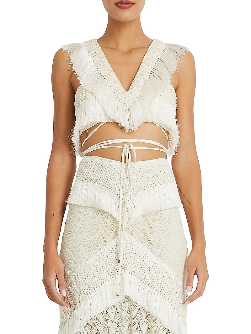 Samba Fringe Crop Top