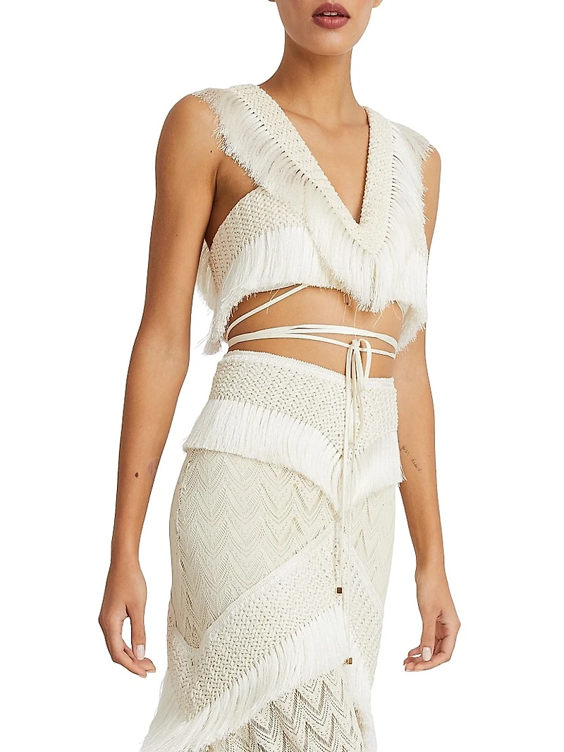 Samba Fringe Crop Top