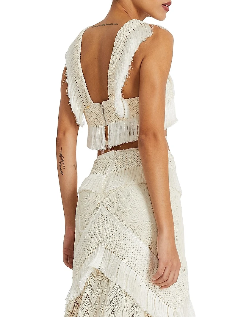 Samba Fringe Crop Top